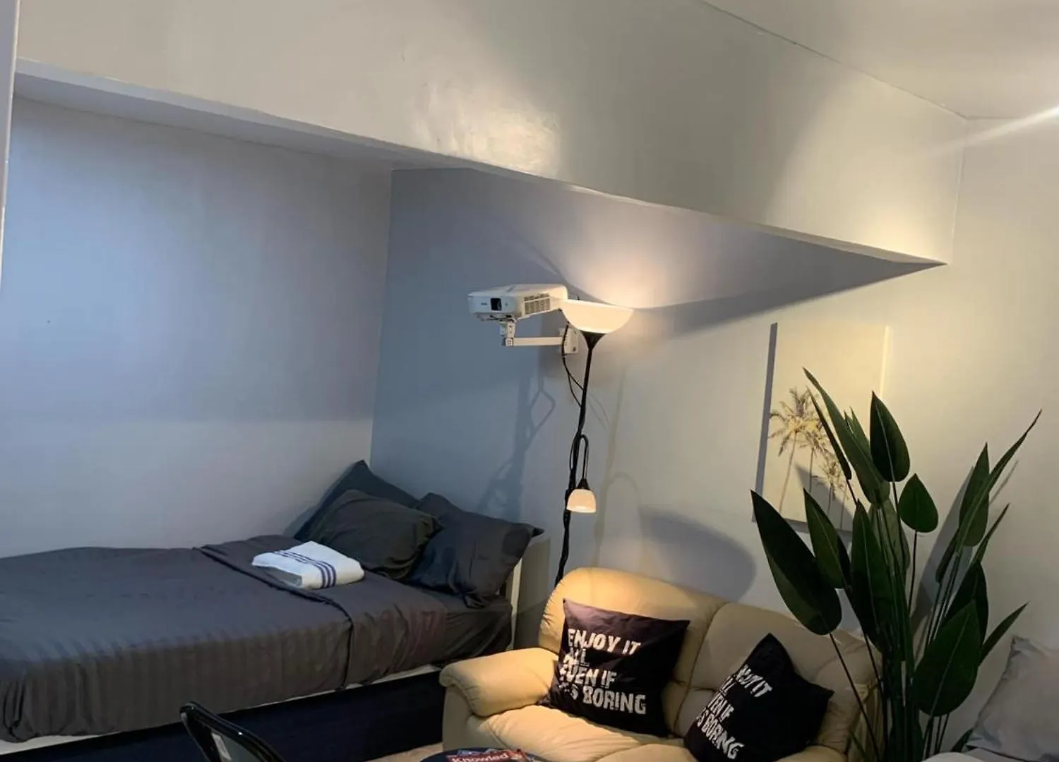 Gray Room The White Haven In Clark 安吉利斯 公寓
